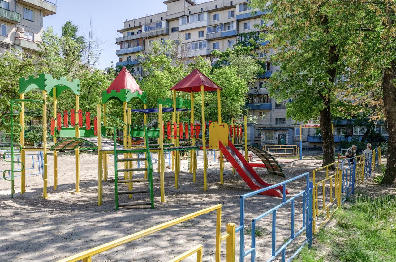 Artal Apartment On Obolonskyi Avenue 16A Kyjev Exteriér fotografie